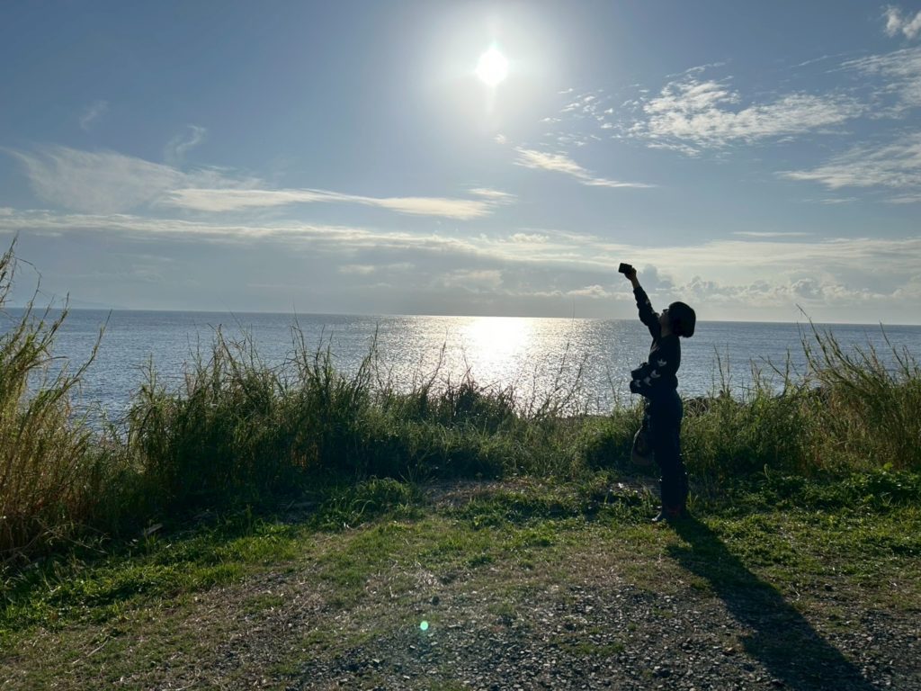 村おこしボランティア【中之島コース】での活動の様子