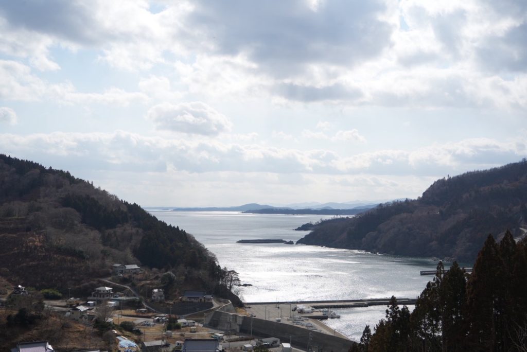 村おこしボランティア【三陸漁場コース】での活動の様子