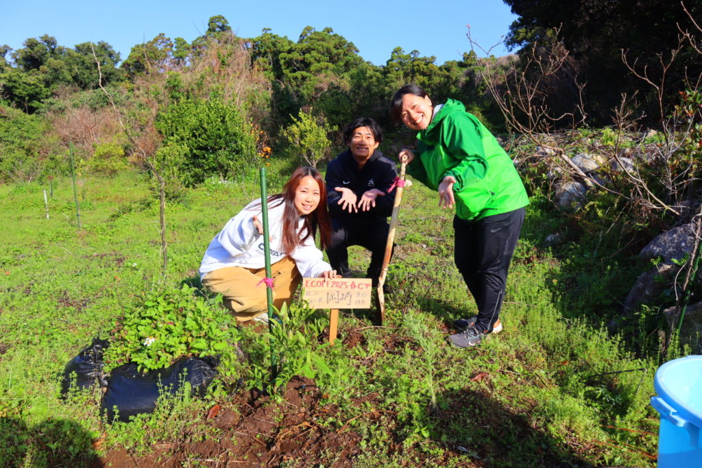 村おこしボランティア【屋久島コース】での活動の様子